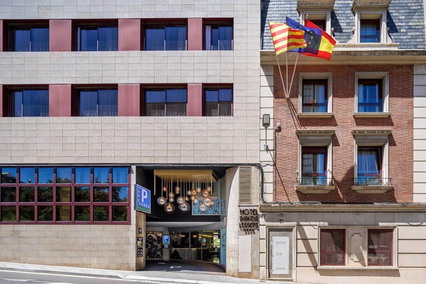 Hotel Ronda Lesseps Barcelona Exterior foto